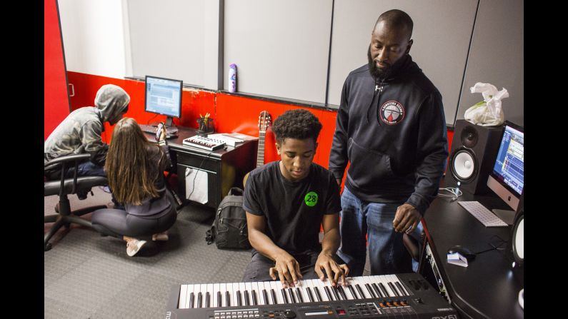 The space is about letting young people age 7-18 fulfill their potential in academics, athletics and other activities. Sweeney and his team are dedicated to mentoring the youth into success as long as their path is positive. 