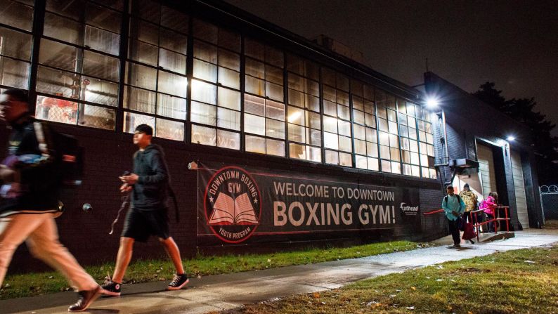 Sweeney, who had an unstable home life and sought a makeshift family on the streets as a youth, wants the gym to feel like home for a young boxer. "We want to boost each other up around here all the time. I want a kid to feel that when he walks in the door, that he's a part of a family, a real family."