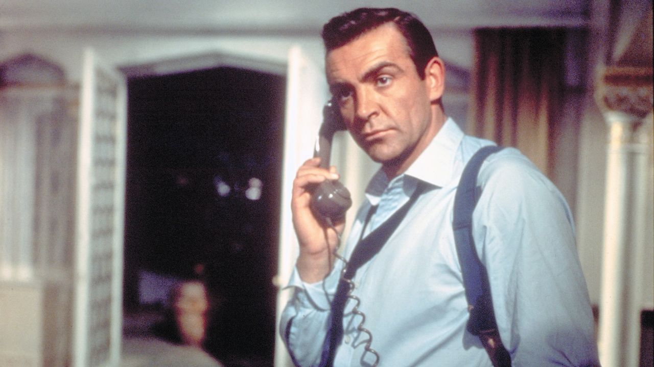 Connery on the set of "From Russia with Love."