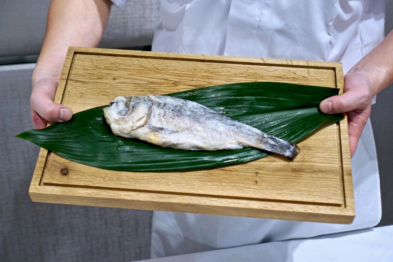 <strong>DIY dinner:</strong>  In a time before refrigerators, families relied on rice and salt to ferment and preserve the fish -- usually kept layered in barrels -- in the hope of saving it for as long as possible. Narezushi can be made with yellowtail, mackerel or ayu, but in the Lake Biwa area, the most common type is <em>funazushi</em> -- made from <em>nigorobuna</em> fish. 