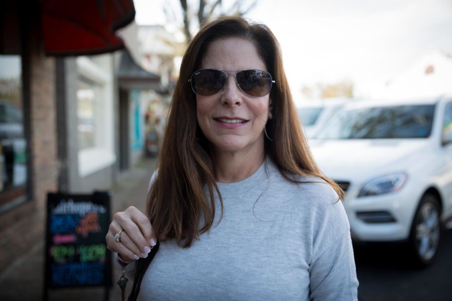 Leslie Goldberg, 62, of Fairhope, AL - "I'm not going to vote for Roy Moore, at all. For obvious reasons. So all that's left is Doug Jones, who is of course a Democrat. And then there's a lot of things I don't like about him either, but what's the worst of two evils?"