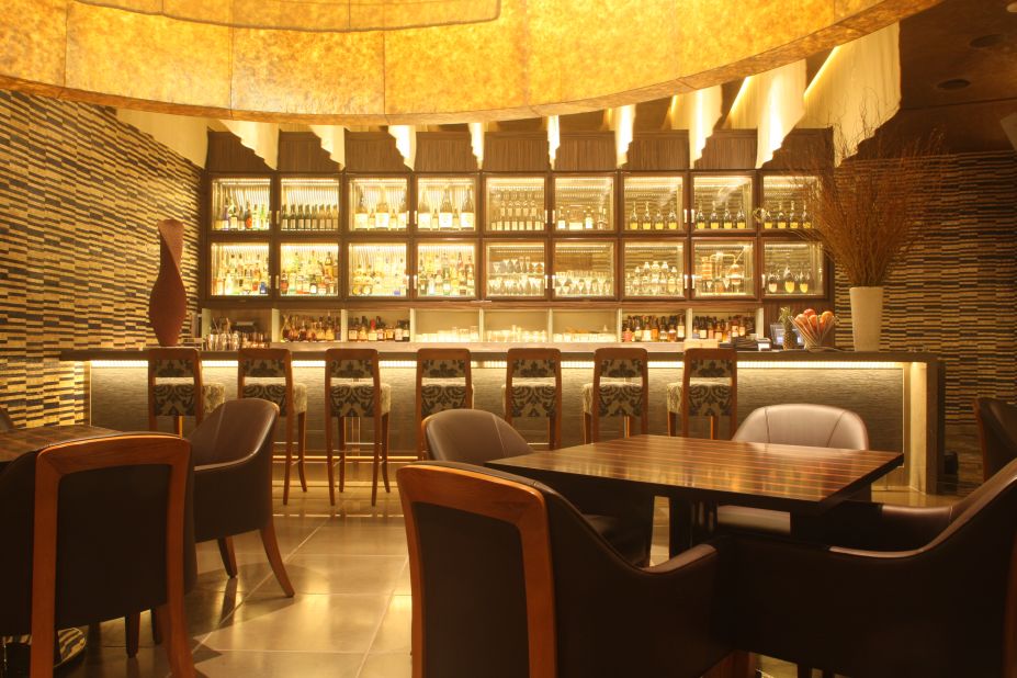 <strong>Marina Bay Sands, Singapore: </strong>One of the resort's most popular restaurants is Waku Ghin by chef Tetsuya Wakuda. This large dining room includes an intimate bar, three private cocoon rooms and the main dining room.