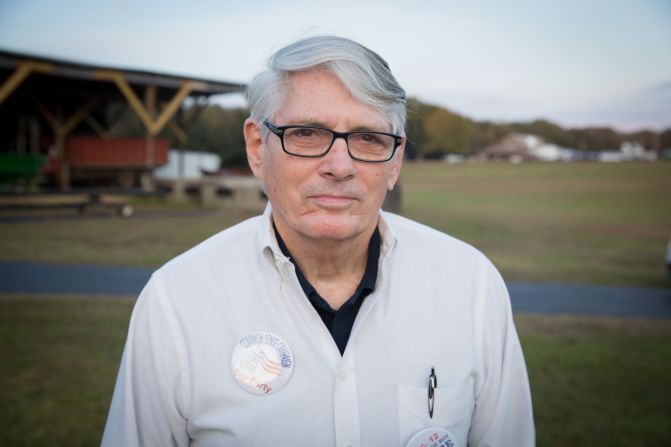 Lou Campomenosi of Fairhope is a Roy Moore campaign volunteer and president of the local tea party group Common Sense Campaign. He told CNN he thought Moore would win the special election - "The worst is over, and he'll get elected. The question then becomes what will the Senate do, and I think that's one of our biggest concerns."