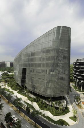 Architecture firm Aedas took the <a href="index.php?page=&url=https%3A%2F%2Fwww.aedas.com%2Fen%2Fwhat-we-do%2Ffeatured-projects%2Fsandcrawler" target="_blank" target="_blank">sandcrawler</a> silhouette and successfully applied it to none other than the Lucasfilm Singapore HQ. Completed in 2013, the design went on to win a number of awards.
