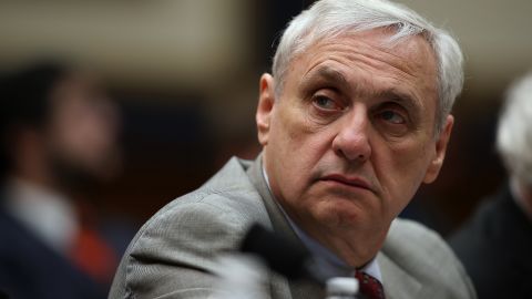 9th US Circuit Appeals Court Judge Alex Kozinski looks on during a House Judiciary Committee hearing on March 16, 2017, in Washington.