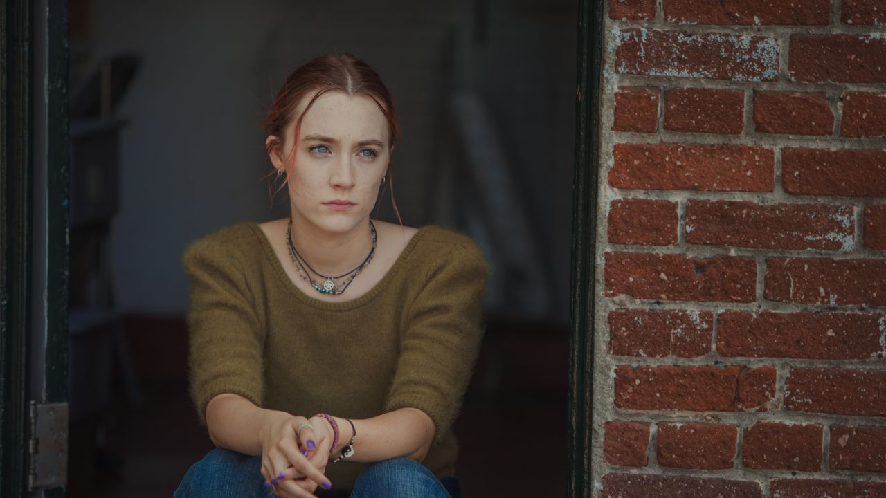 Saoirse Ronan stars in 'Lady Bird.' The film scored four nominations, including best musical or comedy.