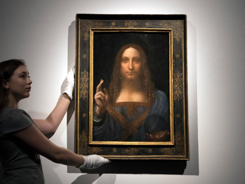 Leonardo da Vinci's "Salvator Mundi" became the most expensive artwork sold at auction in November 2017, when it went for over $450 million at Christie's in New York. Look through the gallery for more of history's priciest paintings.