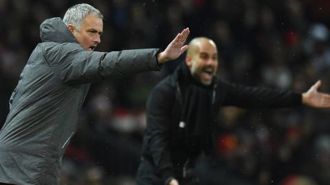 By beating United, City became the first team to win 14 successive English top-flight games in a single season