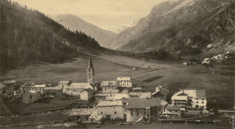 <strong>Remote:</strong> Val d'Isere's first hotel opened in 1888 to cater for summer visitors, but the hard-to-reach valley, cut off for most of the year by snow with only a rough mule track as access, had to wait for the 1930s for winter tourism to take off. 