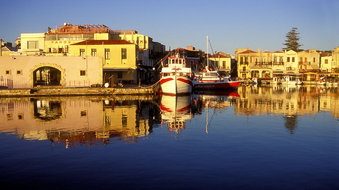 <strong>Crete, Greece</strong>: Blessed with sunshine, cultural history and archaeological treasures, Crete also has picturesque cities like Rethymno. 