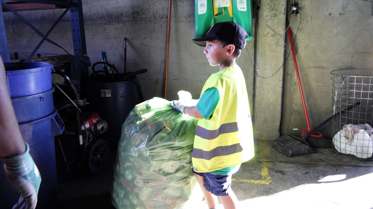 Why does Ryan love recycling? "Because it saves the planet and it keeps bottles and cans out of the ocean for animals to not get sick or die," he told Ellen DeGeneres. Ryan is a Youth Ambassador at the Pacific Marine Mammal Center in Laguna Beach, California.