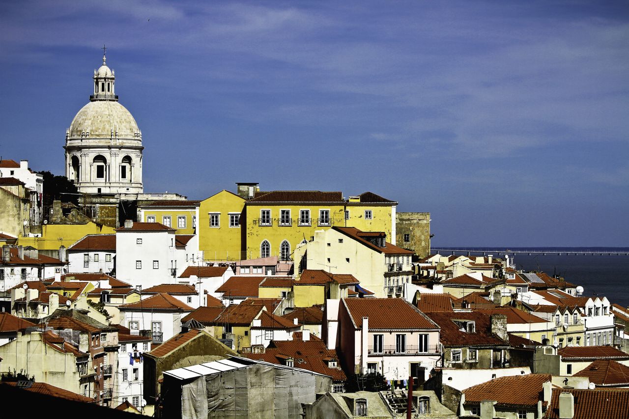 <strong>Lisbon, Portugal: </strong>The capital of Portugal is home to cobbled streets, red roofs and pastel-colored houses. In 2018, the city will host the well-known, kitschy Eurovision Song contest for the first time.