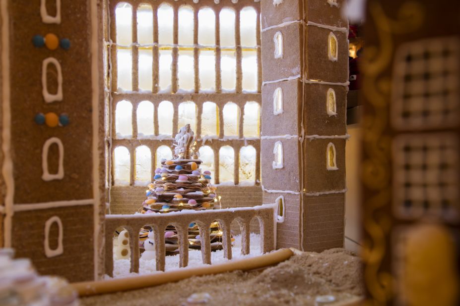 A gingerbread housing scheme in the city's New Town. The firm behind the building, Architecture for London, says that the design was inspired by one of its real-life projects in east London.