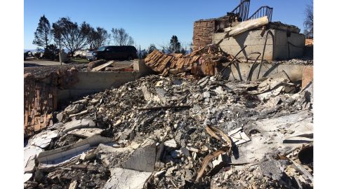 Dr. Antonio Wong's Santa Rosa house was burned to the ground.