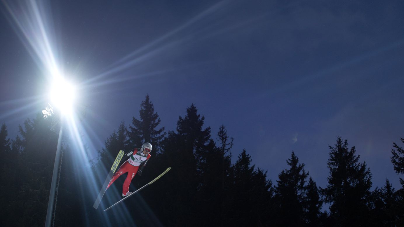 Swiss ski jumper Simon Ammann competes at the World Cup event in Titisee-Neustadt, Germany, on Saturday, December 9. <a href="http://www.cnn.com/2017/12/04/sport/gallery/what-a-shot-sports-1204/index.html" target="_blank">See 33 amazing sports photos from last week</a>