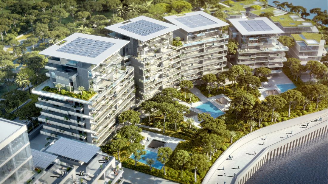 The new ambitious offshore extension project -- Portier Cove -- will house an additional 1,000 permanent residents in luxury apartments and villas.