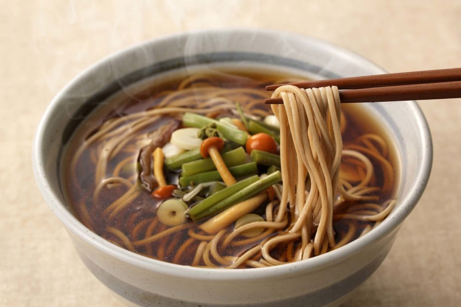 In Japan, soba noodles on New Year's symbolize longevity and prosperity. Plus, they're just delicious.