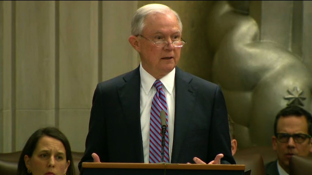 AG Sessions, Rosenstein, Gore Civil Rights Ceremony