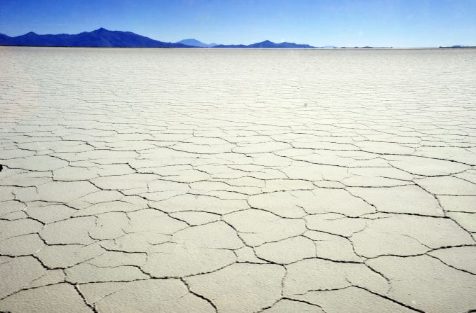 <strong>Salar De Uyuni in Bolivia: </strong>In "The Last Jedi," the stunning salt flats of Salar De Uyuni in Bolivia stand in for the planet of Crait, scene of a battle between Resistance and the First Order. 