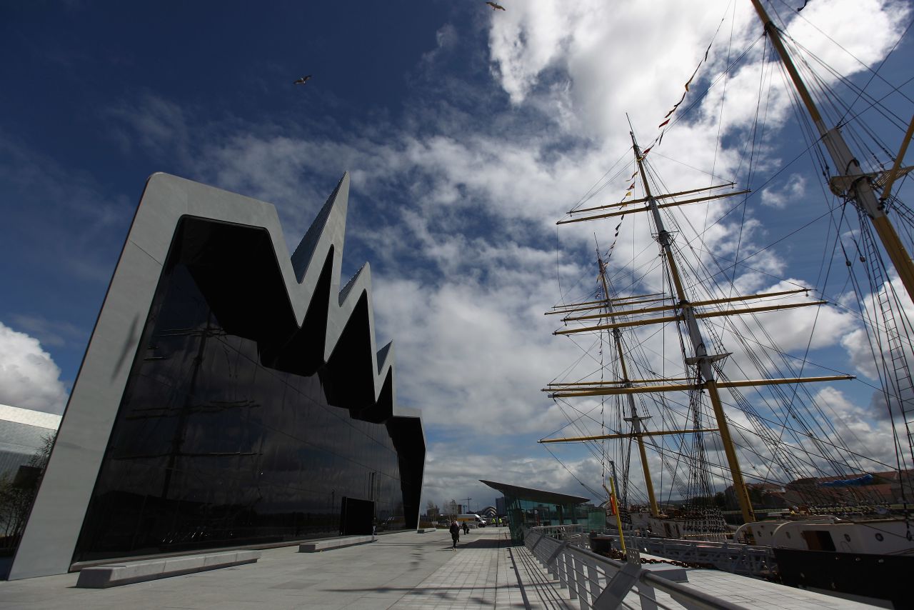 <strong>Masterful museums: </strong>The Riverside Museum situated on the banks of the River Clyde was named European Museum of the Year in 2013.