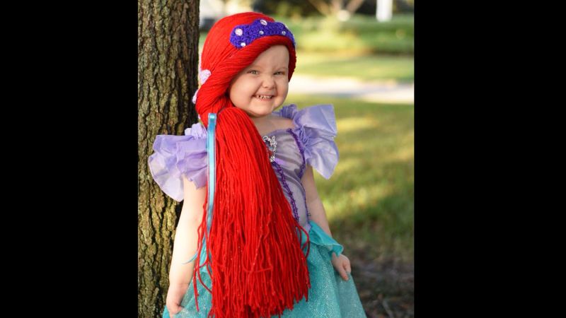 Princess yarn wigs shop for cancer patients