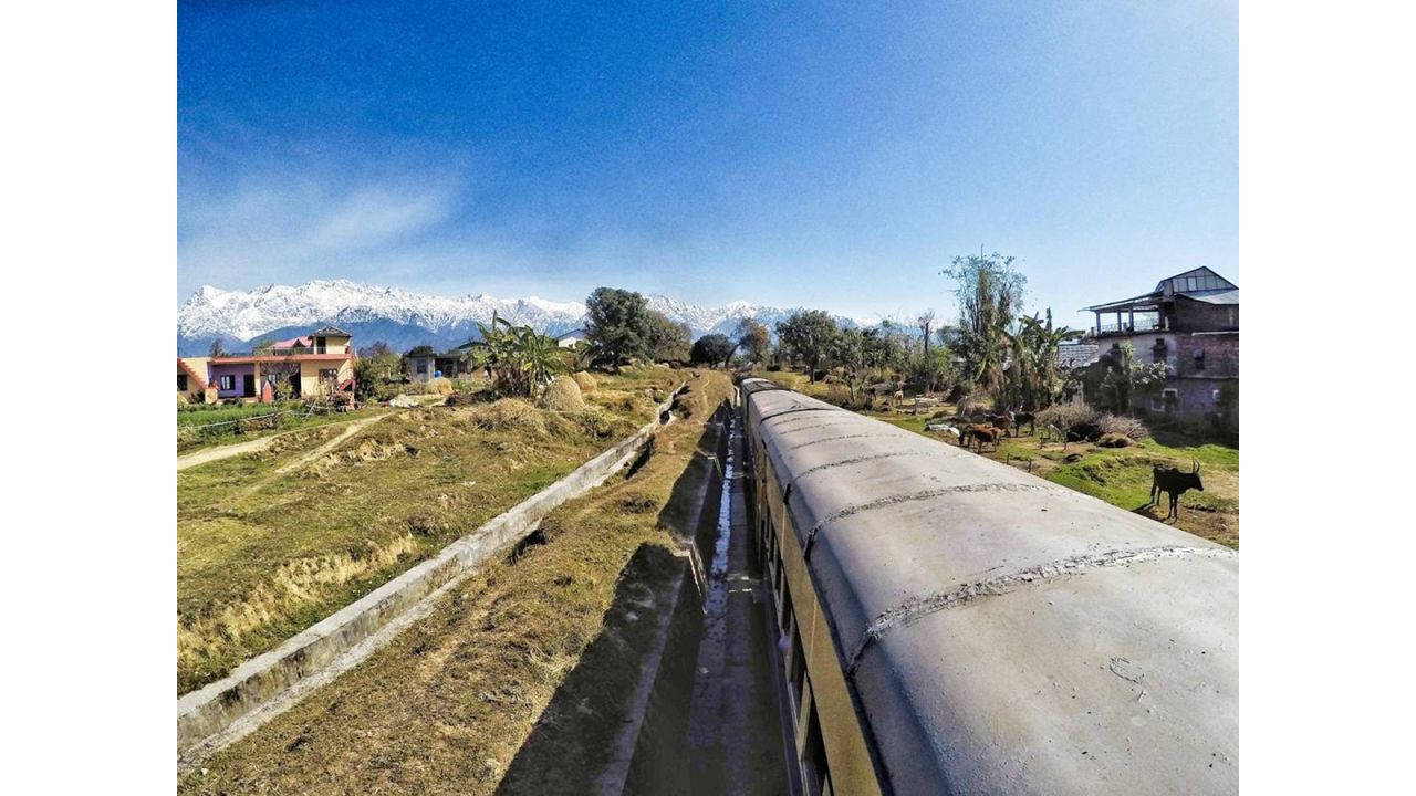 <strong>Diverse life stories</strong>: "I hope the account keeps digging for more, that's what it has always stood for," says Babar. "Capturing the diverse life stories of people, from the window seat." <em>Pictured here: Mountains, Kangra Valley Hill railway. </em>