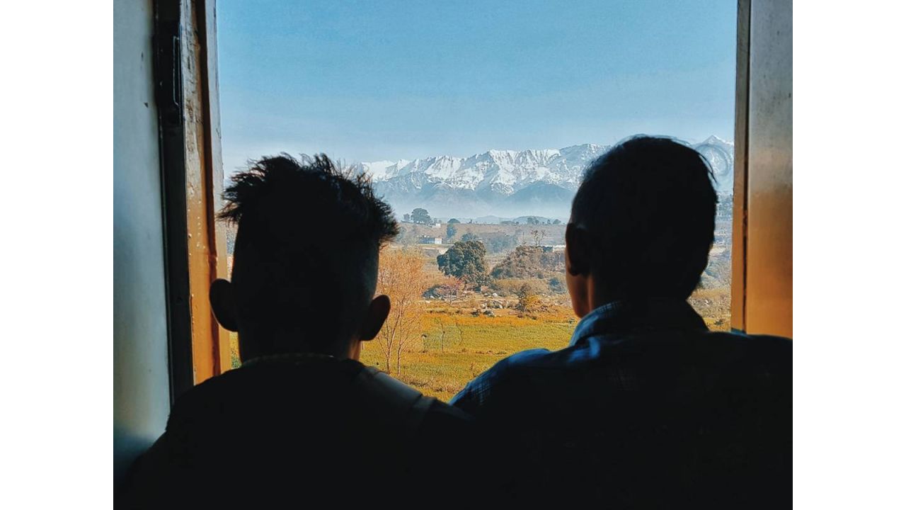 <strong>Different perspectives:</strong> The project began when Babar went on a journey to the southernmost part of India while working for his college degree. "I wanted to explore the landscape of India, from the perspective of the Window Seat," he says. <em>Pictured here: Kangra Valley.</em>