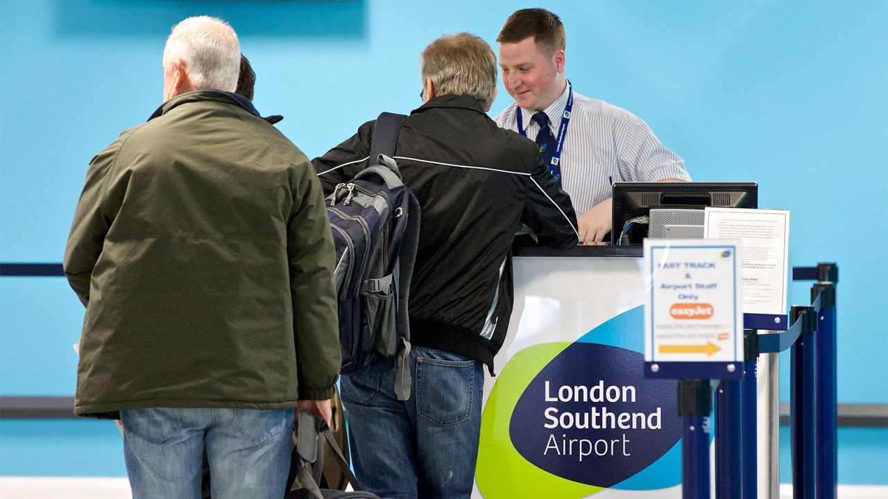 <strong>Passenger journey: </strong>Passengers are at their happiest after clearing security (84.6% satisfaction levels), but washrooms (74.4%) and baggage reclaim (69.9%) dampen the spirit. (Pictured: London Southend Airport). 