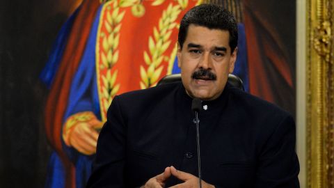 Venezuelan President Nicolás Maduro's year was blighted by anti-government protests in which more than 120 people were killed.
