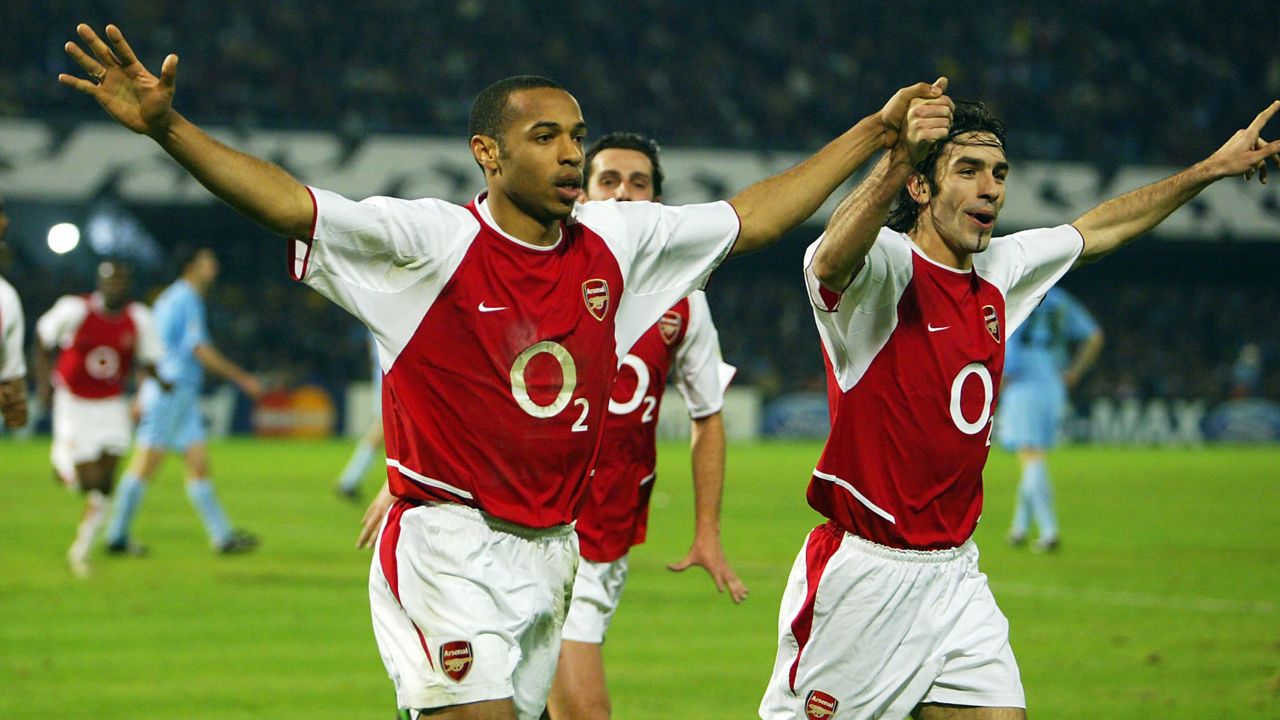 Robert Pires Thierry Henry arsenal invincibles