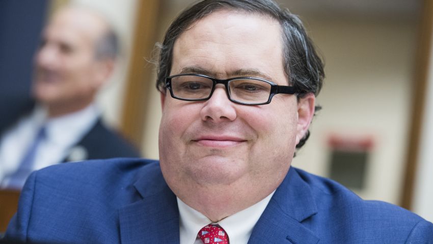 UNITED STATES - DECEMBER 13: Rep. Blake Farenthold, R-Texas, attends a House Judiciary Committee hearing in Rayburn Building on the Justice Department's investigation of Russia's interference in the 2016 election featuring testimony by Deputy Attorney General Rod Rosenstein on December 13, 2017. (Photo By Tom Williams/CQ Roll Call) (CQ Roll Call via AP Images)
