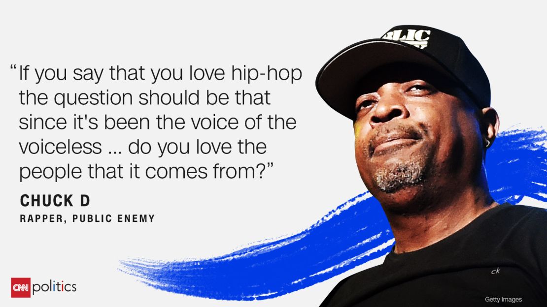 Chuck D quote graphic #GetPolitical