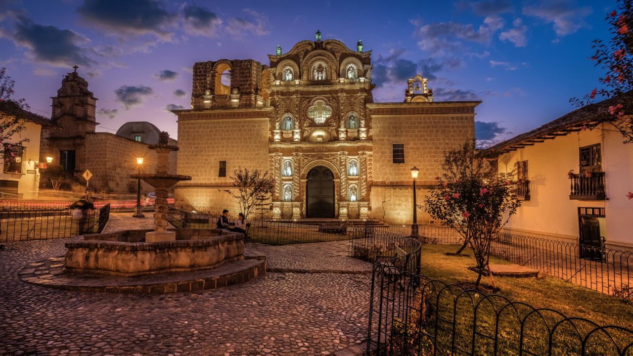 The Peruvian city of Cajamarca is a cultural hotspot known for baroque churches, including Belen --pictured here.