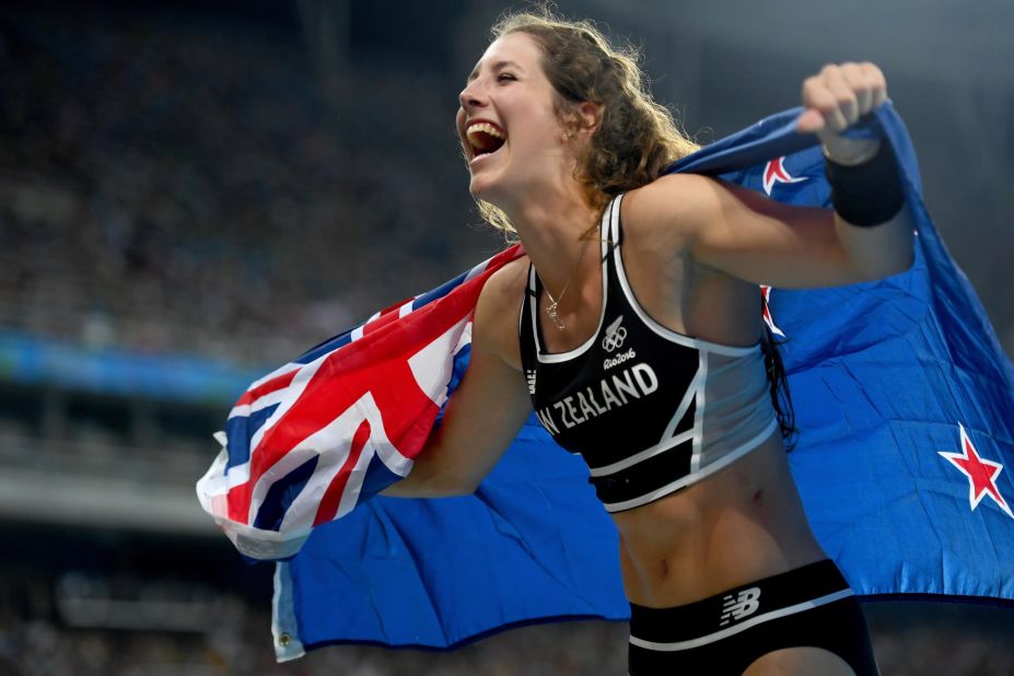 The Kiwi won pole vault bronze at Rio 2016 in her first ever Olympics and, having only recently turned  21, still has her best years ahead of her.
