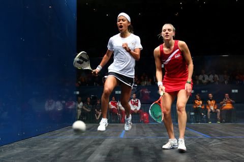 Widely considered one of the the greatest female squash players of all time, David was world No. 1 for a staggering 108 consecutive months, only losing her throne in September 2015. She will be looking for a third consecutive Commonwealth gold in April?