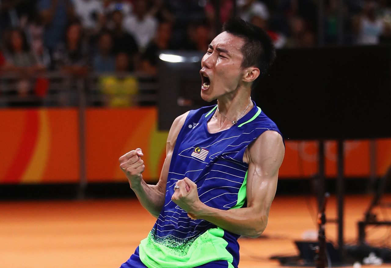 The most successful Malaysian Olympian in history, Lee was the world No. 1 badminton player for 199 consecutive weeks. The 35-year-old has taken home silver at the past three Olympic Games.