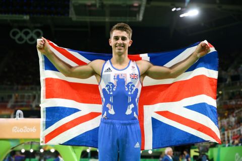 His nation's most successful gymnast, Englishman Whitlock has five Olympic medals to his name, including gold in the men's floor exercises and pommel horse at Rio 2016.