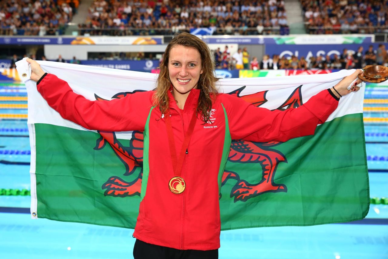 The first Welsh woman to win a Commonwealth swimming gold since 1974, Carlin has a great chance to retain her title in April, having won silver medals in both the 400m and 800m freestyle at Rio 2016.
