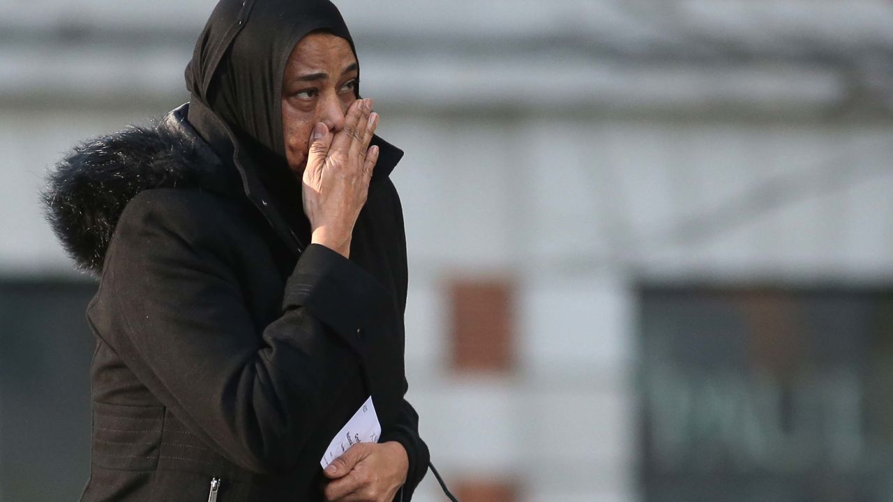 Mourners arrive at St Paul's cathedral for a Grenfell Tower national memorial service.