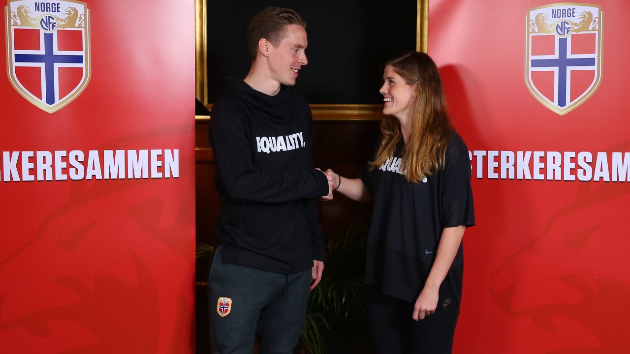 Stefan Johanen and Maren Mjelde