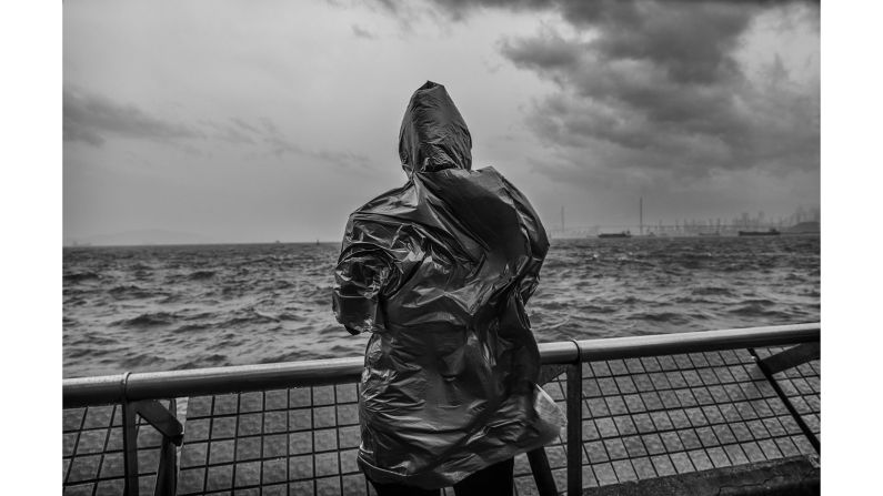 <strong>Water and typhoons:</strong> "It's a lot about the wind, the water and the typhoons and the clouds," says the award-winning photographer. "It's that part of Hong Kong that I wanted to show."