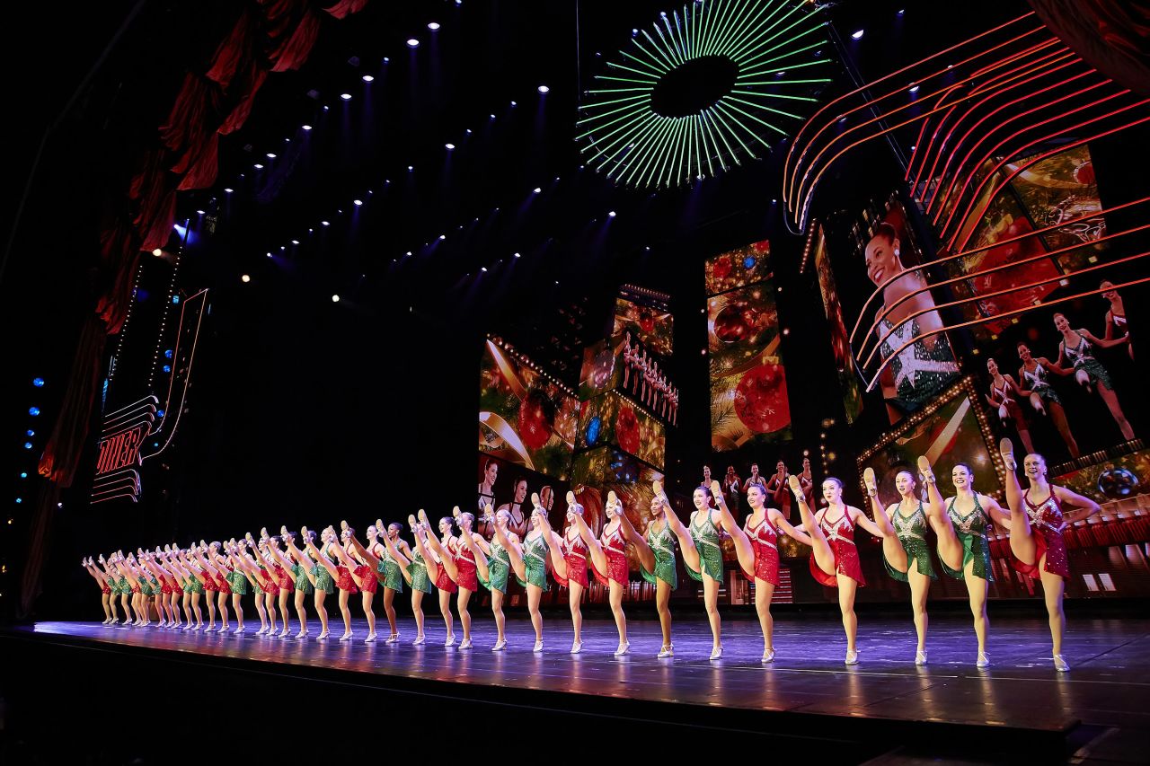 Radio City Music Hall's "Christmas Spectacular Starring the Radio City Rockettes" has a high dose of kitsch, but their sky-high kick lines are spectacular. Performances run from early November through the New Year.