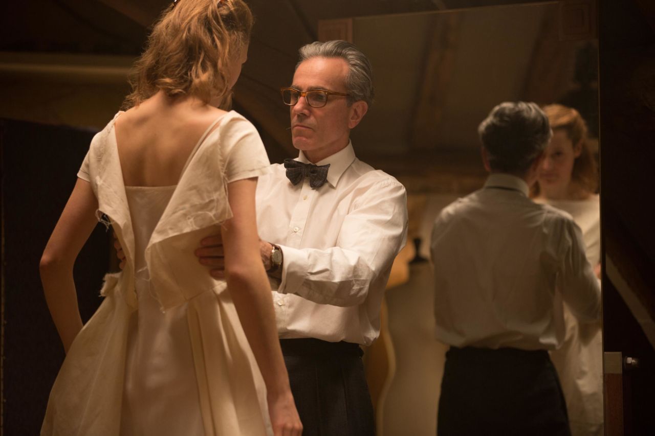<strong>"Phantom Thread"</strong>: Vicky Krieps, and Daniel Day-Lewis star in this film about a 1950s dressmaker in London whose world begins to unravel when he falls for a strong-willed waitress. <strong>(Netflix) </strong>