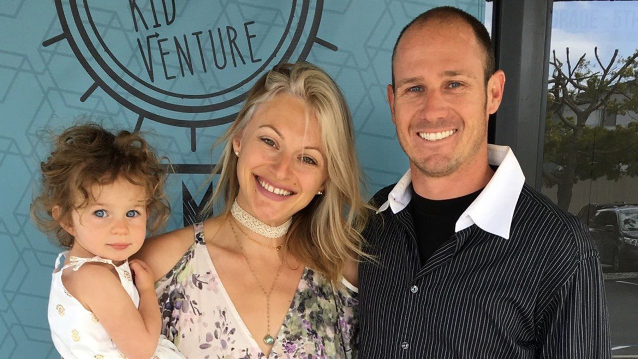 Cal Fire engineer Cory Iverson died while fighting the Thomas Fire in Ventura County. He leaves behind his pregnant wife, Ashley, and toddler daughter Evie.