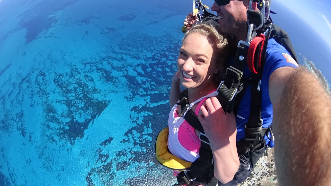 Rottnest is the only place to skydive in Western Australia. 