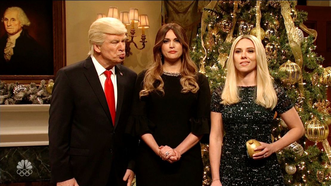 snl trump christmas tree omarosa ivanka orig cws_00003916