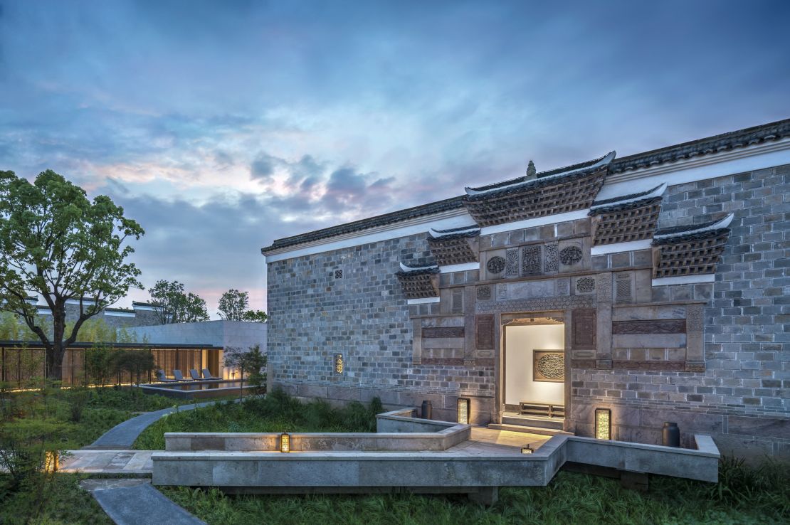 The Amanyangyun resort opened in January 2018.