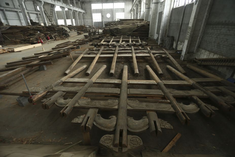 The materials were then stored in an old air conditioning unit factory in Shanghai, owned by Ma.