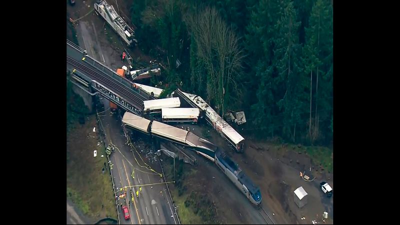 At Least 3 Dead After Amtrak Derailment In Washington State, Official ...