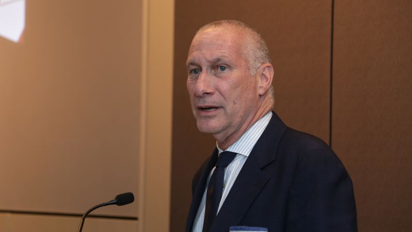 NEW YORK, NY - JUNE 02:  President of ESPN Inc. John Skipper speaks during the George Bodenheimer Book Party at Hearst Tower on June 2, 2015 in New York City.  (Photo by Anna Webber/Getty Images for Hearst Corporation)